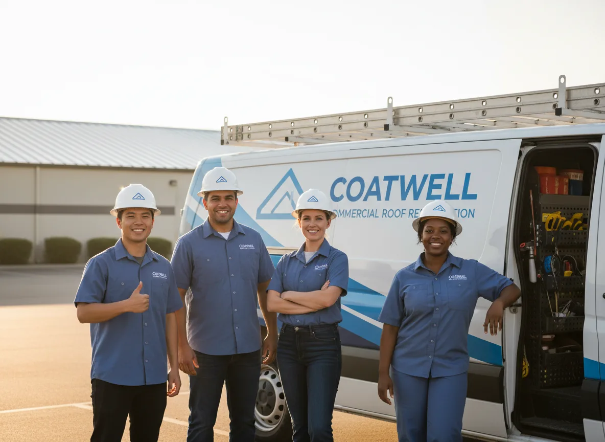 Commercial roof coating company in Pelham, GA